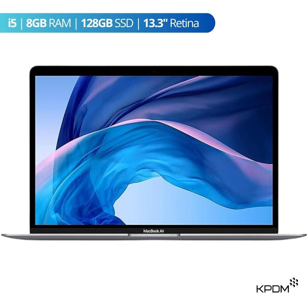 Laptop MacBook Air 2019 Touch iD i5 8GB 128GB 13.3" - Gris Espacial - Reacondicionado - Grado A