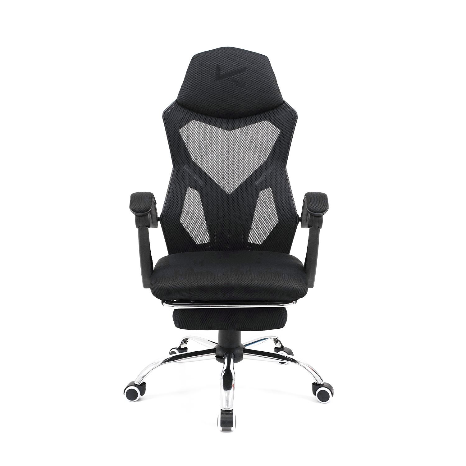 Silla de Oficina Negra Kuzler TOVA-101N Ergonómica con Reposapiés