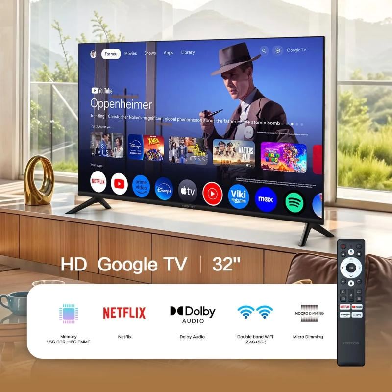 Televisor BLACKLINE LED 32 HD Smart TV BL32-T3000QD