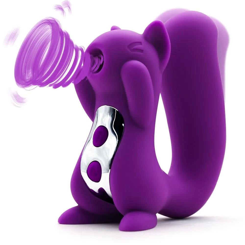 Vibrador Succionador de Clítoris y Punto G Cola Consoladora