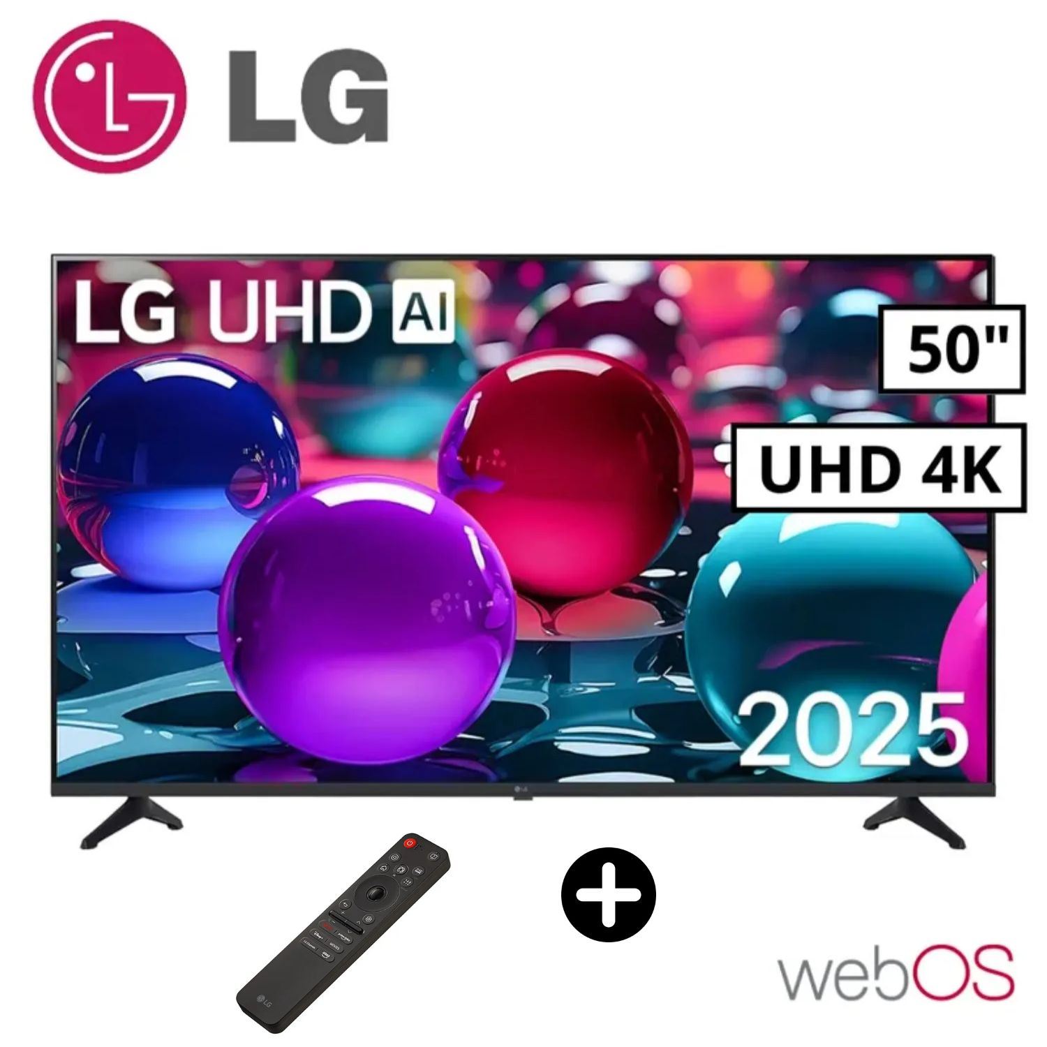 Promo Televisor LG 50" 50Ua7300Psb + Control Magic UHD 4K THINQ Ai