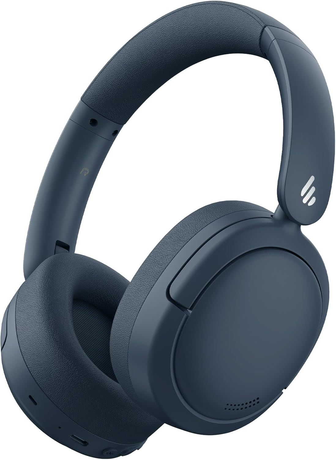 Edifier V80 Auriculares Bluetooth Over Ear con Cancelación Activa de Ruido, Hi-Res Audio y 45 Horas de Batería - Azul Marino