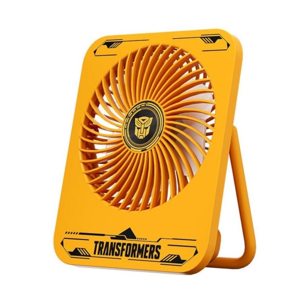 Ventilador portátil recargable Amarillo TRANSSFORMERS
