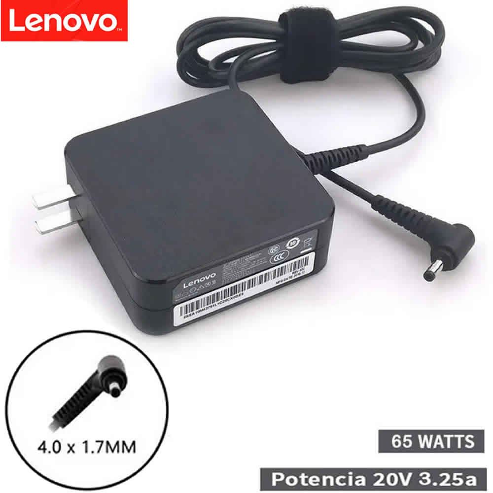 Cargador Compatible Lenovo  20V 3.25  4.0*1.7mm 65w PUNTA FINA