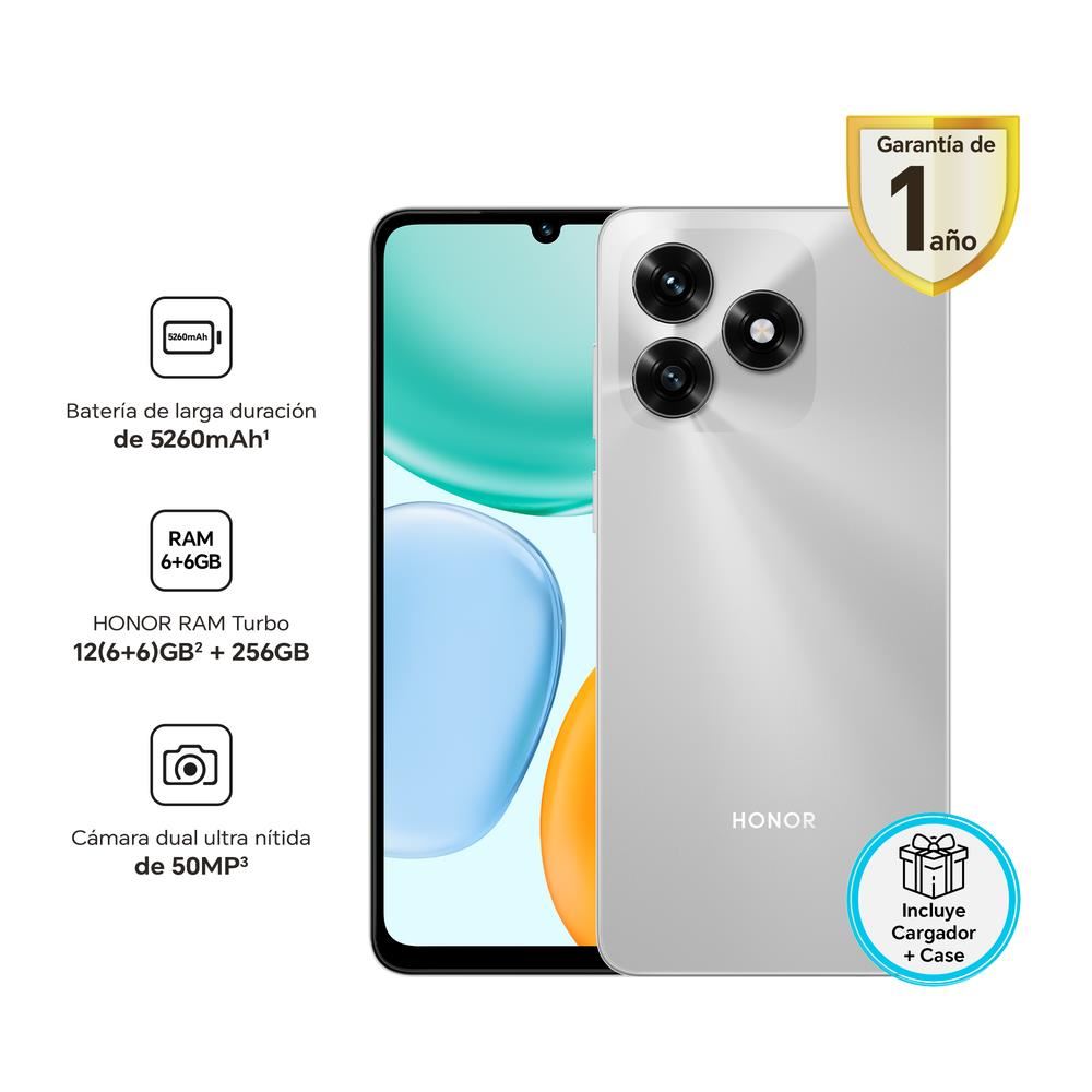 Smartphone HONOR X5c Plus (6+256GB) - Silver