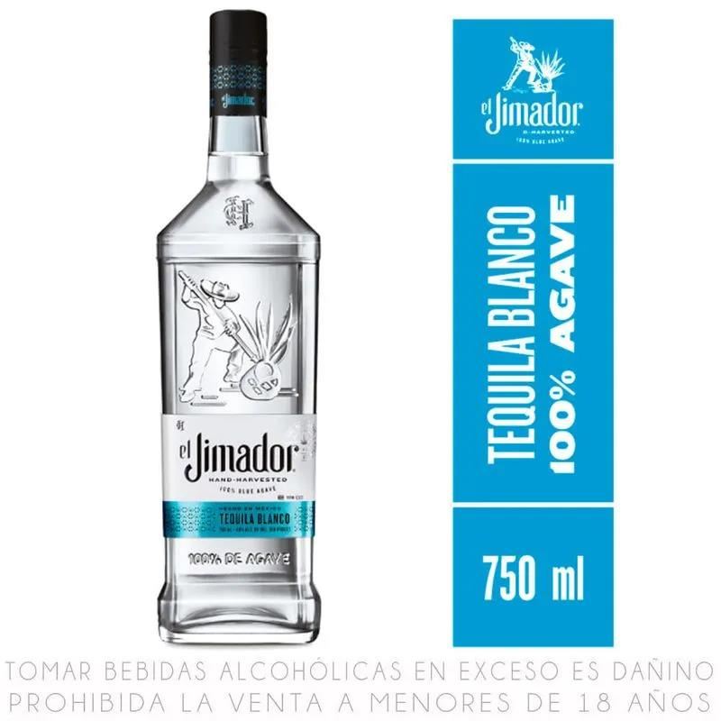 Tequila EL JIMADOR Blanco Silver Botella 750ml