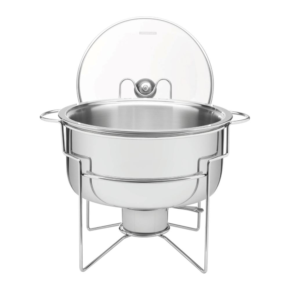 Rechaud baño maría de acero inoxidable de 7L con hornalla 61042200