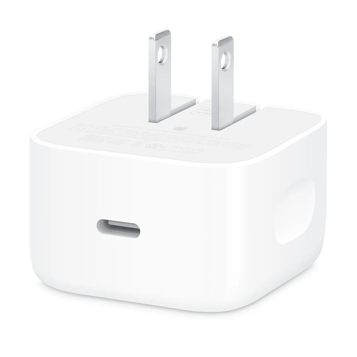 Cargador Apple Original USB-C Dinamic 40W - 60W Max Blanco