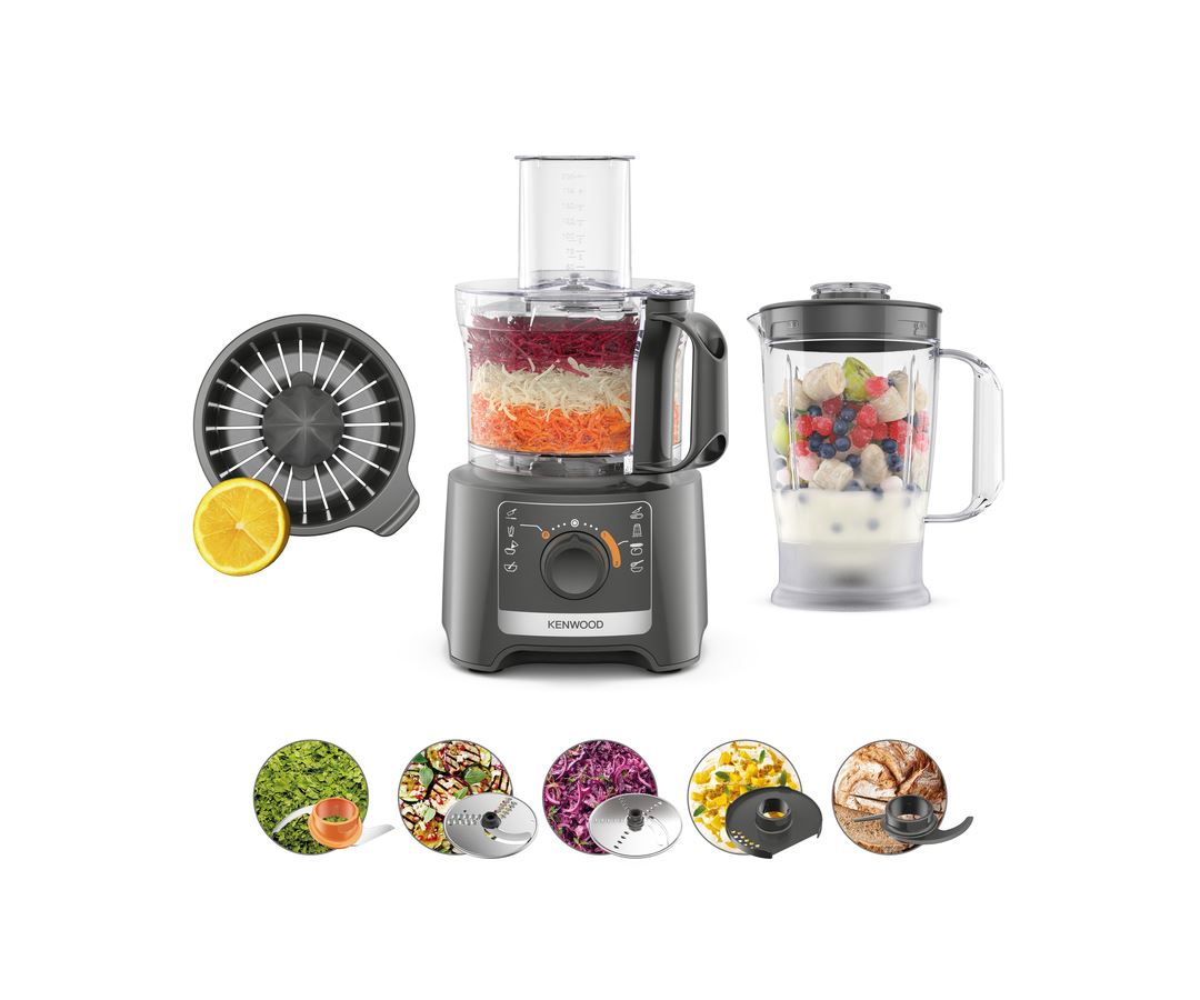 Procesador De Alimentos Kenwood Multipro Compact FDP31.360GY Gris