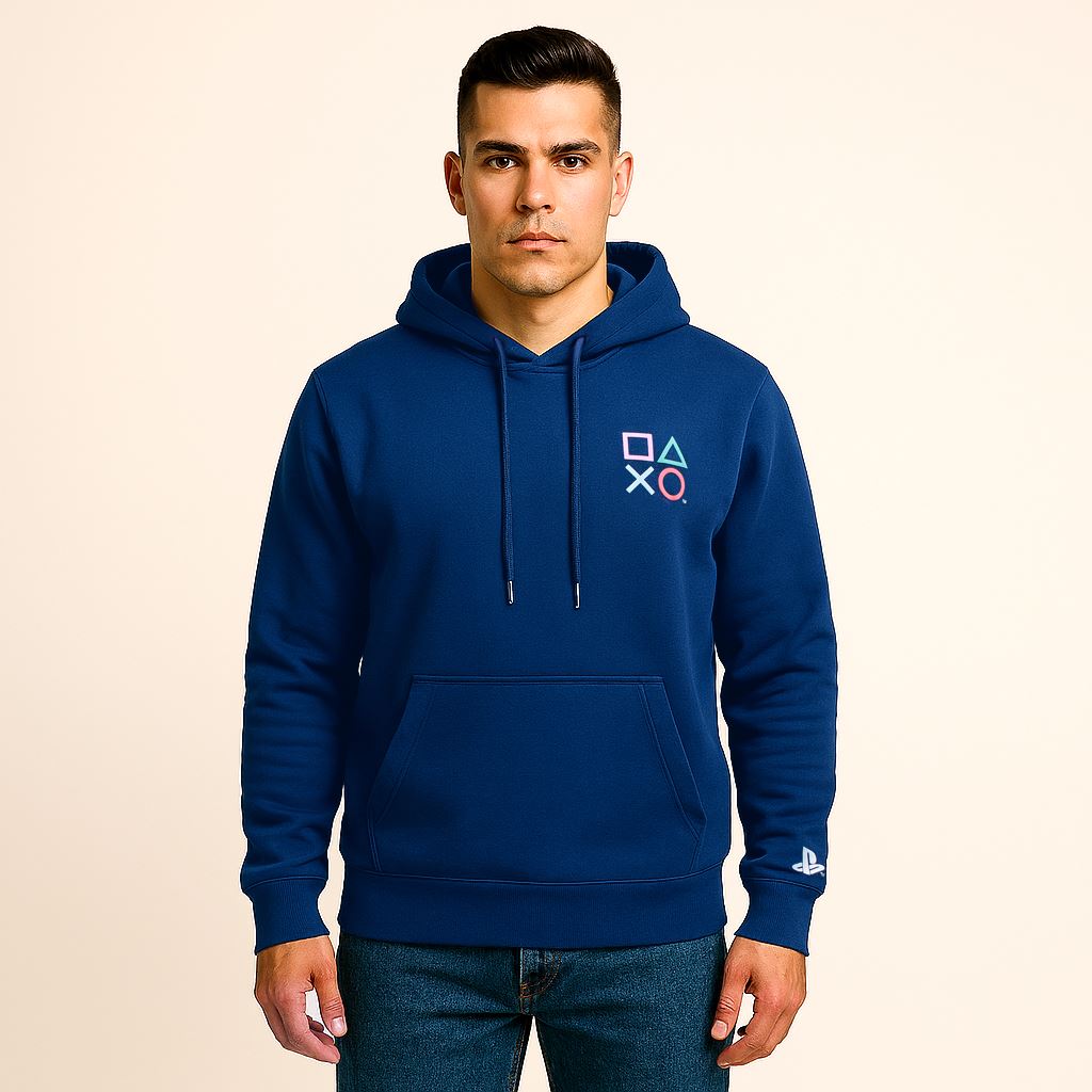 Sony Polera Oficial Play Azul T: S