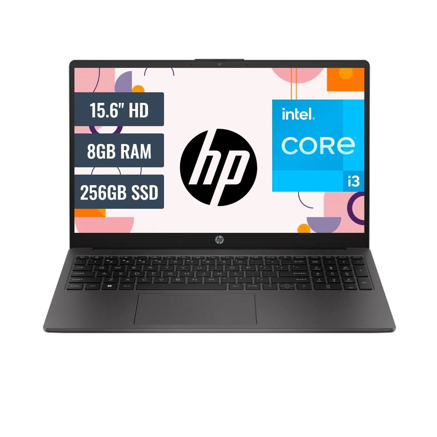 Laptop HP 250 G10 Intel Core i3-N305 8GB RAM 256GB SSD 15.6” HD FreeDOS