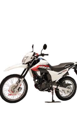 MOTO HONDA XR190L BLANCO