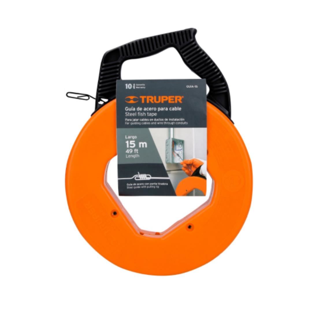 Guía Para Cable Fish Tape Truper 15 Mts