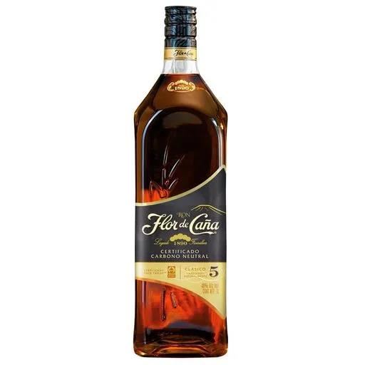 Ron Flor de Caña 5 años 1 LT