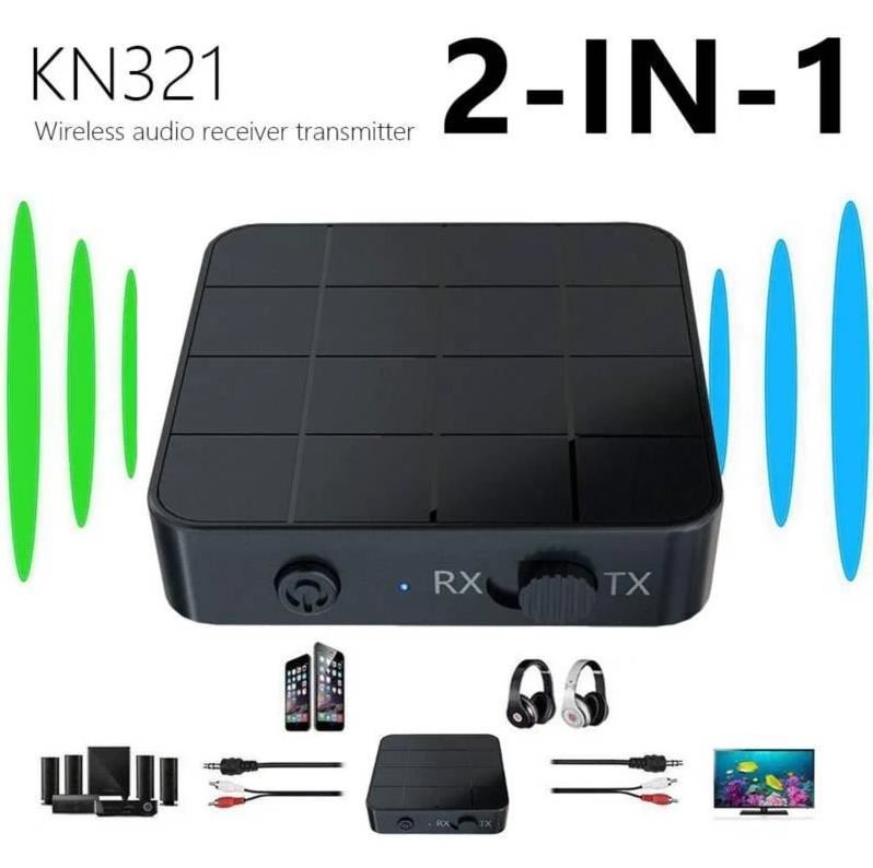 Transmisor/Receptor Bluetooth 5.0 Inalámbrico