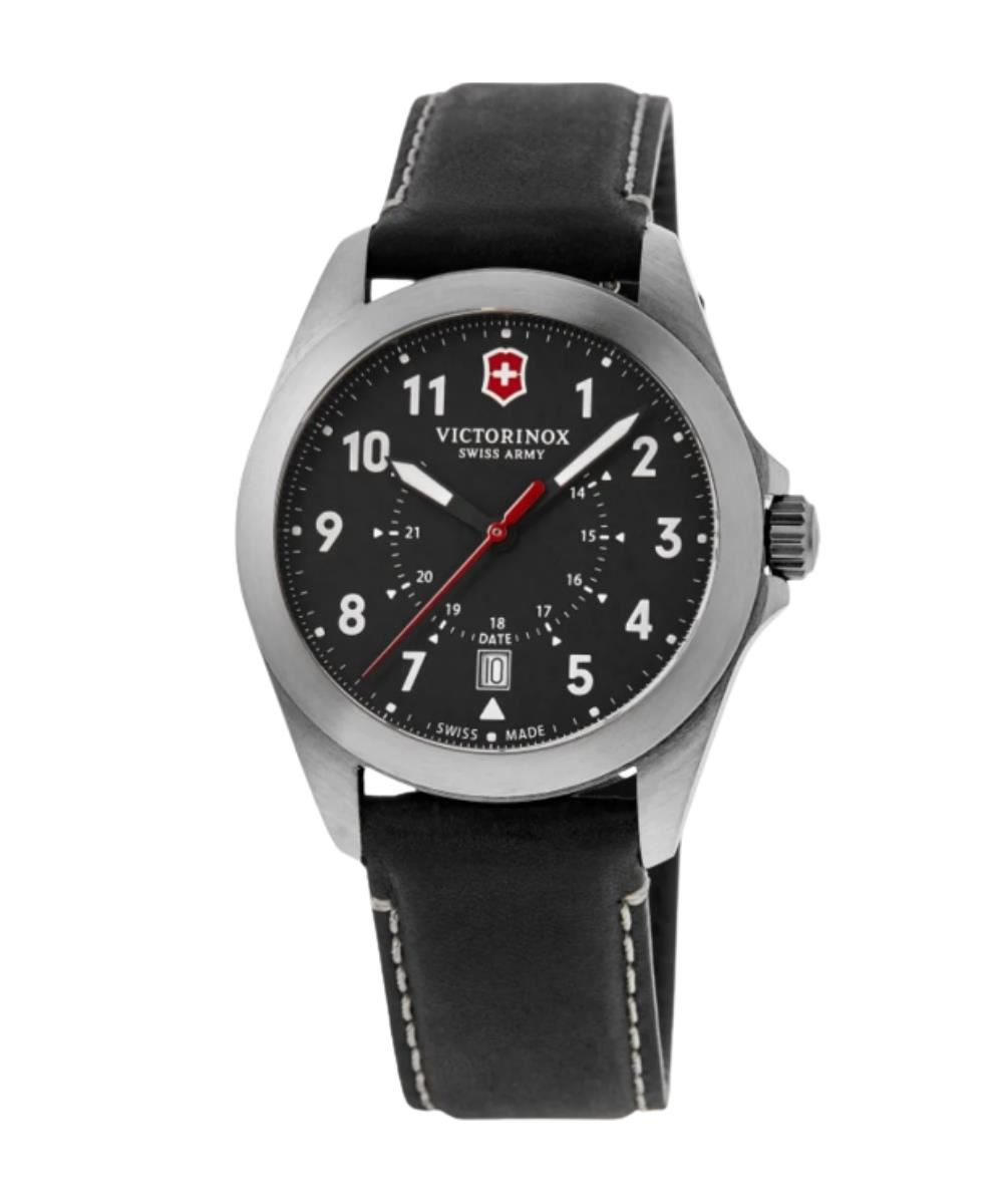 RELOJ VICTORINOX HERITAGE CUERO NEGRO