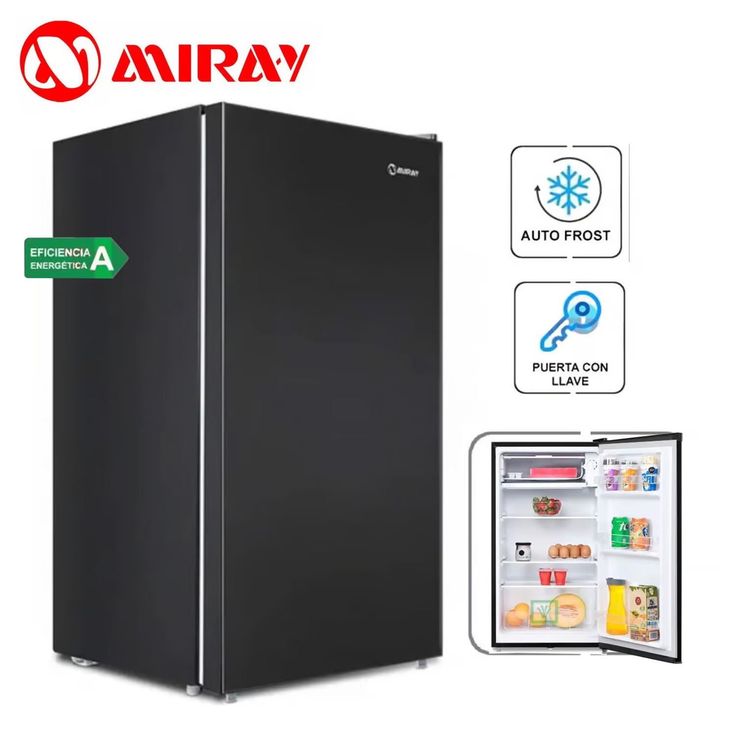 Frigobar de 93 Litros Miray RM-93M Negro