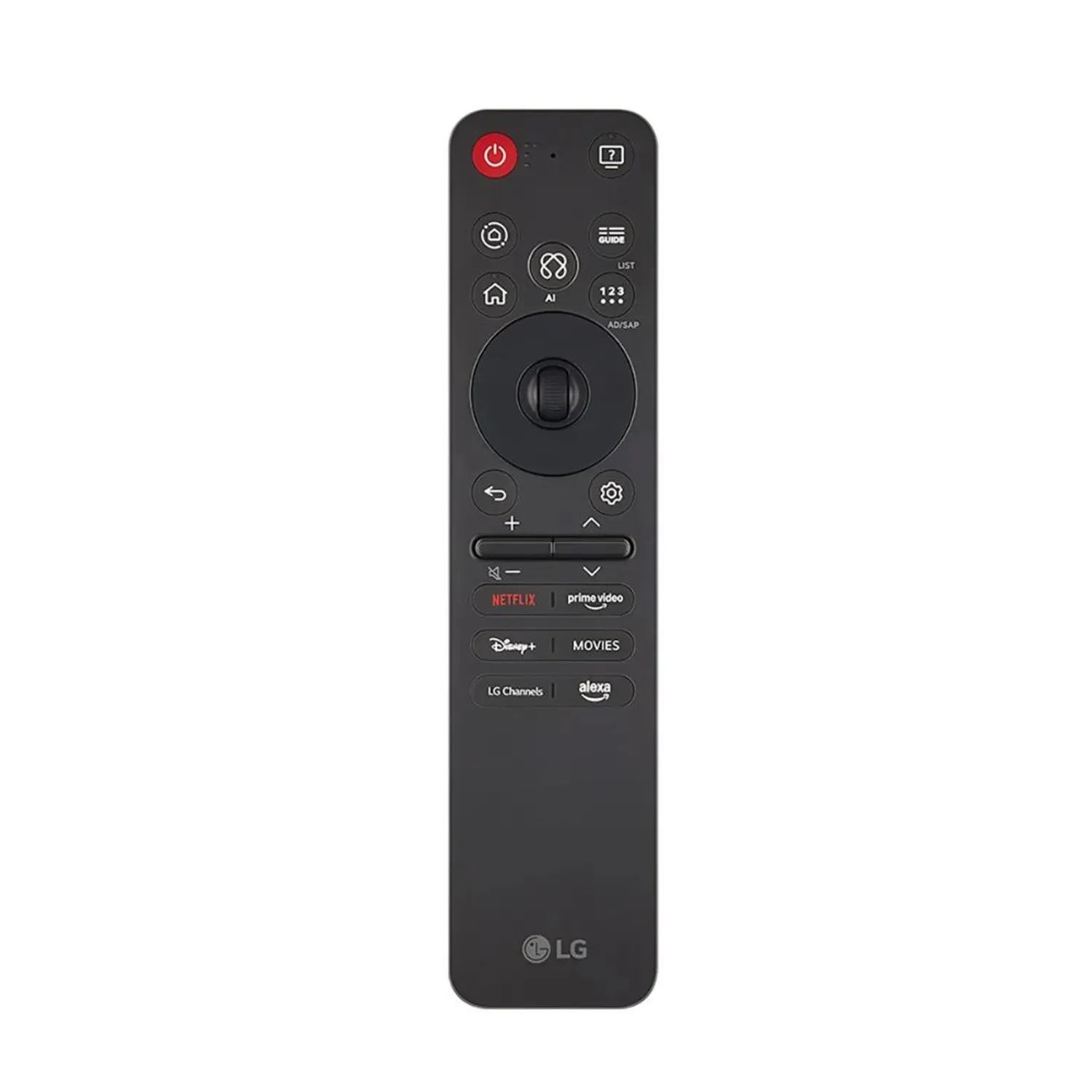 Control Magic LG MR25GA AI Modelo 2025 - Negro