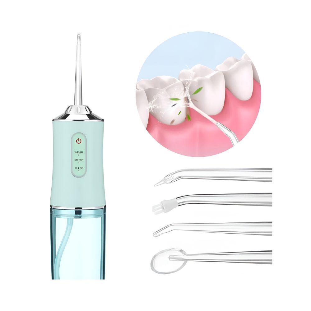 Irrigador dental con carga USB 😁