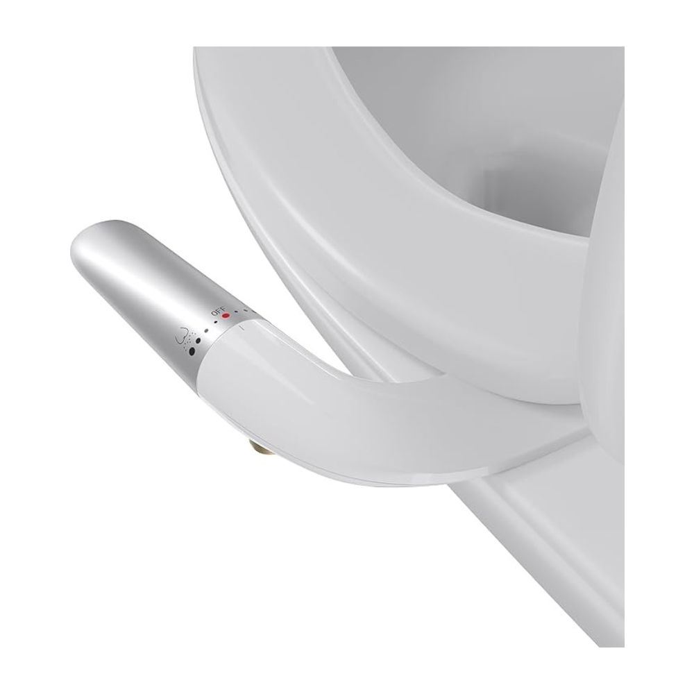 Bidet Ultra Delgado Doble Boquilla y Acabado Silver