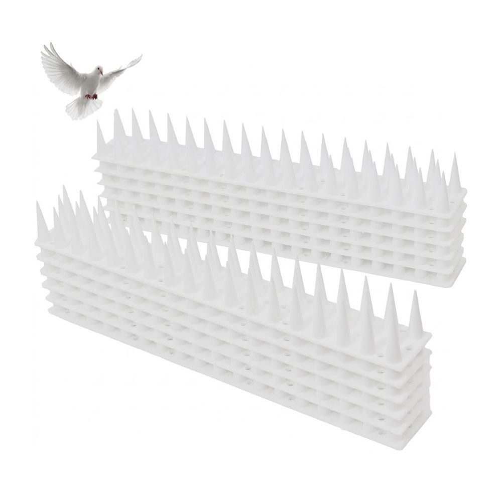 Kit 12 Púas Antipájaros Exterior – 5.4 Metros Totales