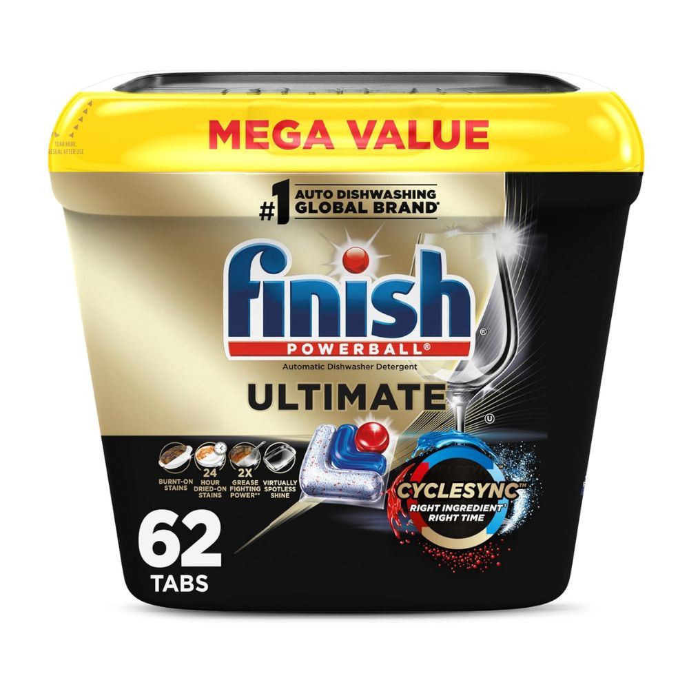 Detergente lavavajillas, brillo y limpieza extrema en cápsula