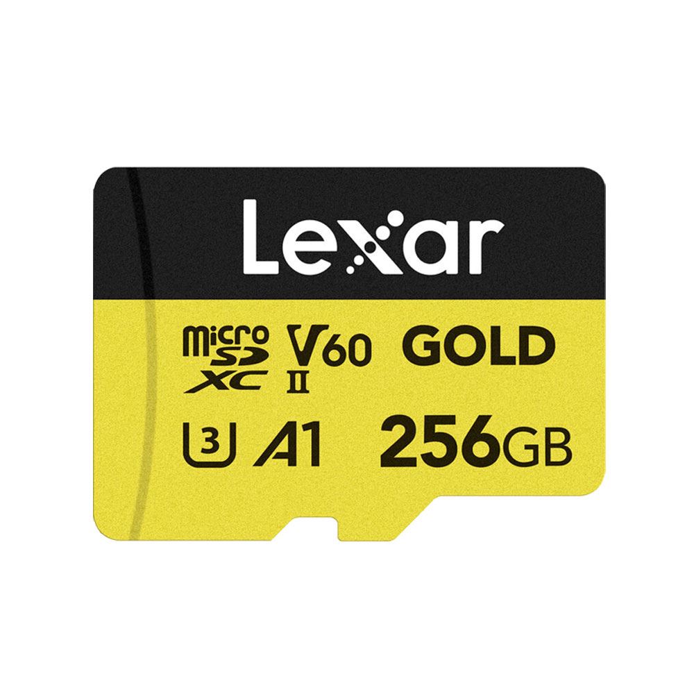 Memoria Micro SD Lexar Professional 256GB GOLD R:280MB W:180MB
