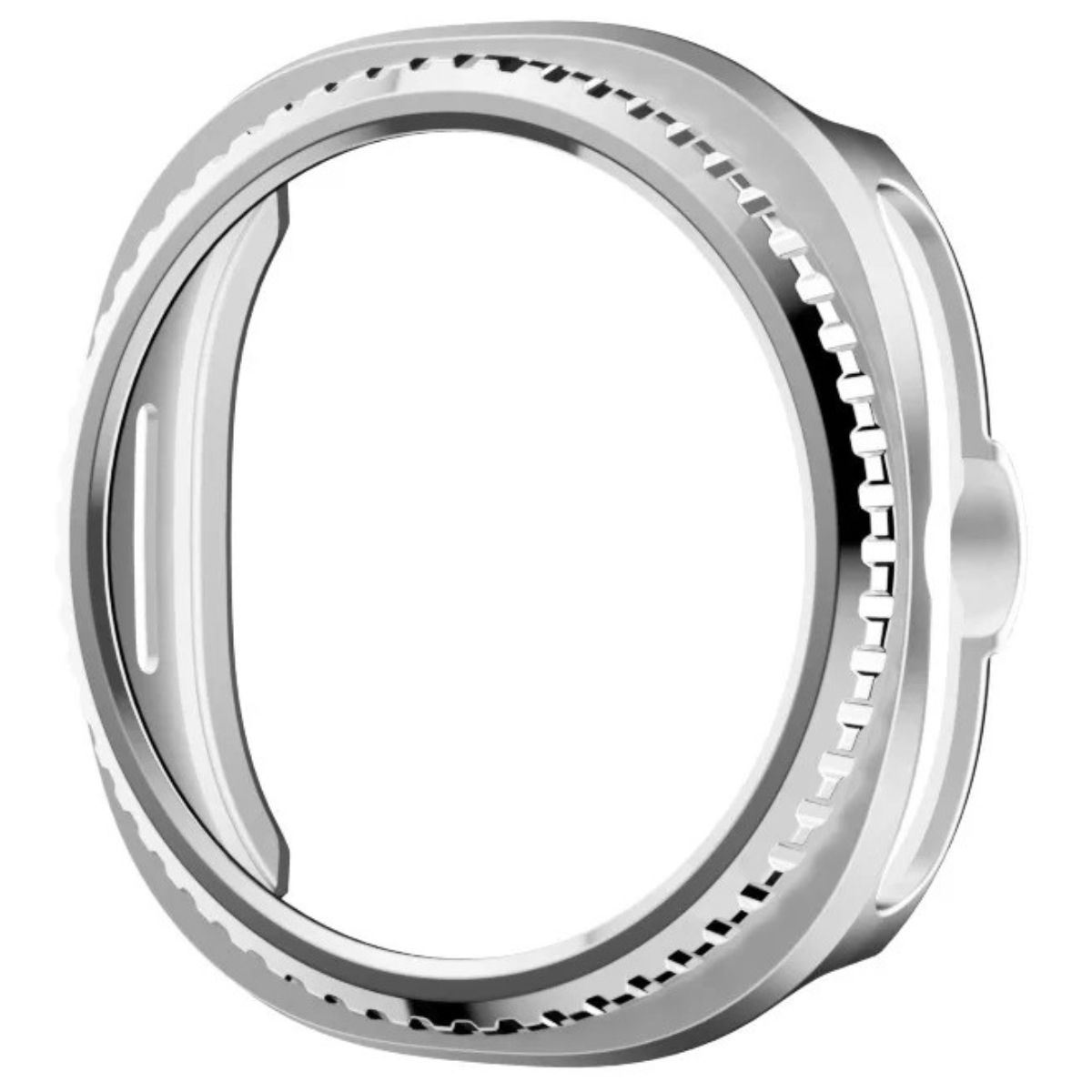 Case de TPU para Samsung Galaxy Watch 8 Classic 46mm Silver