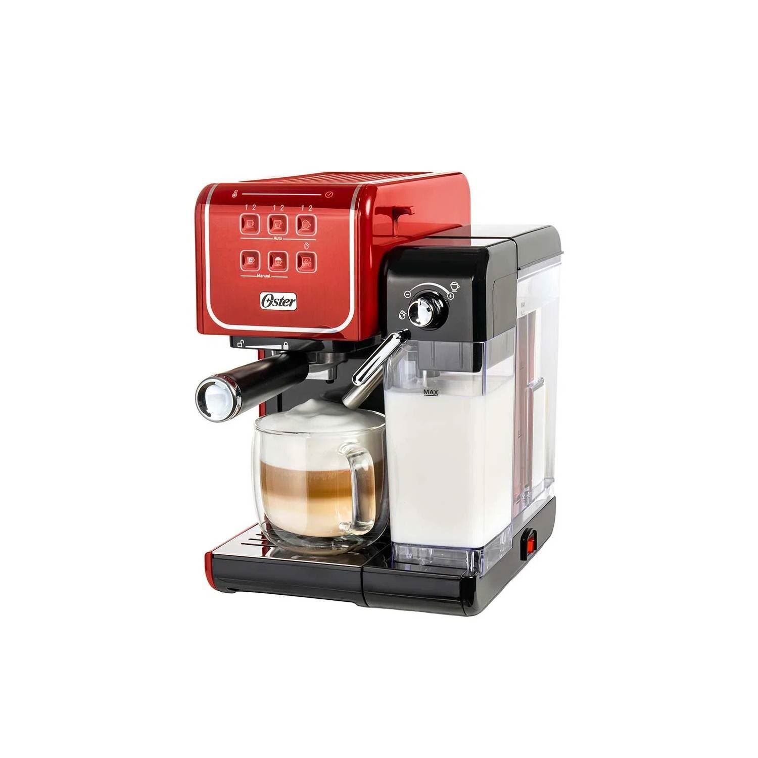 Cafetera Oster PrimaLatte Touch BVSTEM6801R Rojo