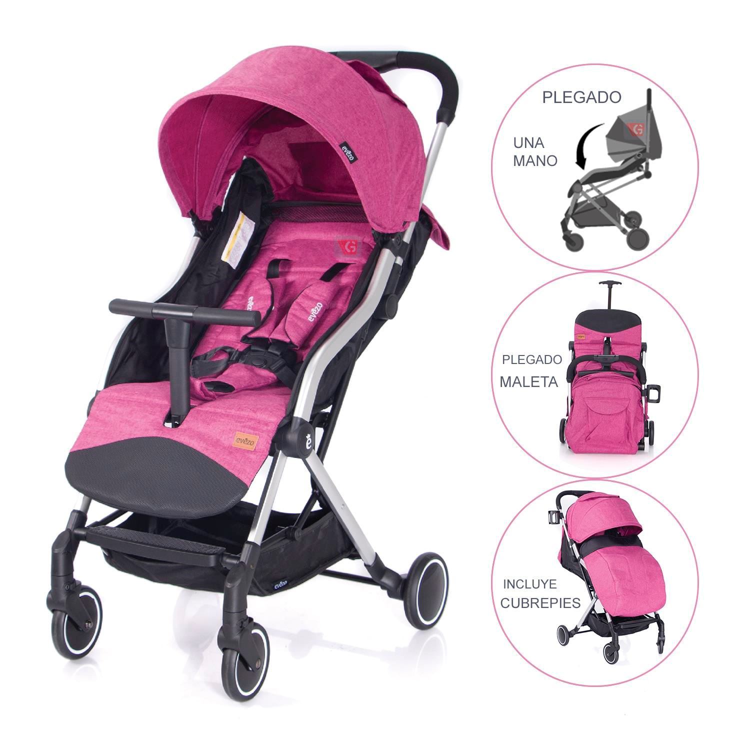 Coche Maleta AVENTIR Aluminio - PINK