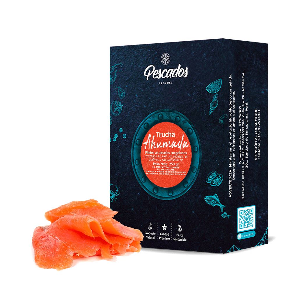 TRUCHA AHUMADA (250 gr)
