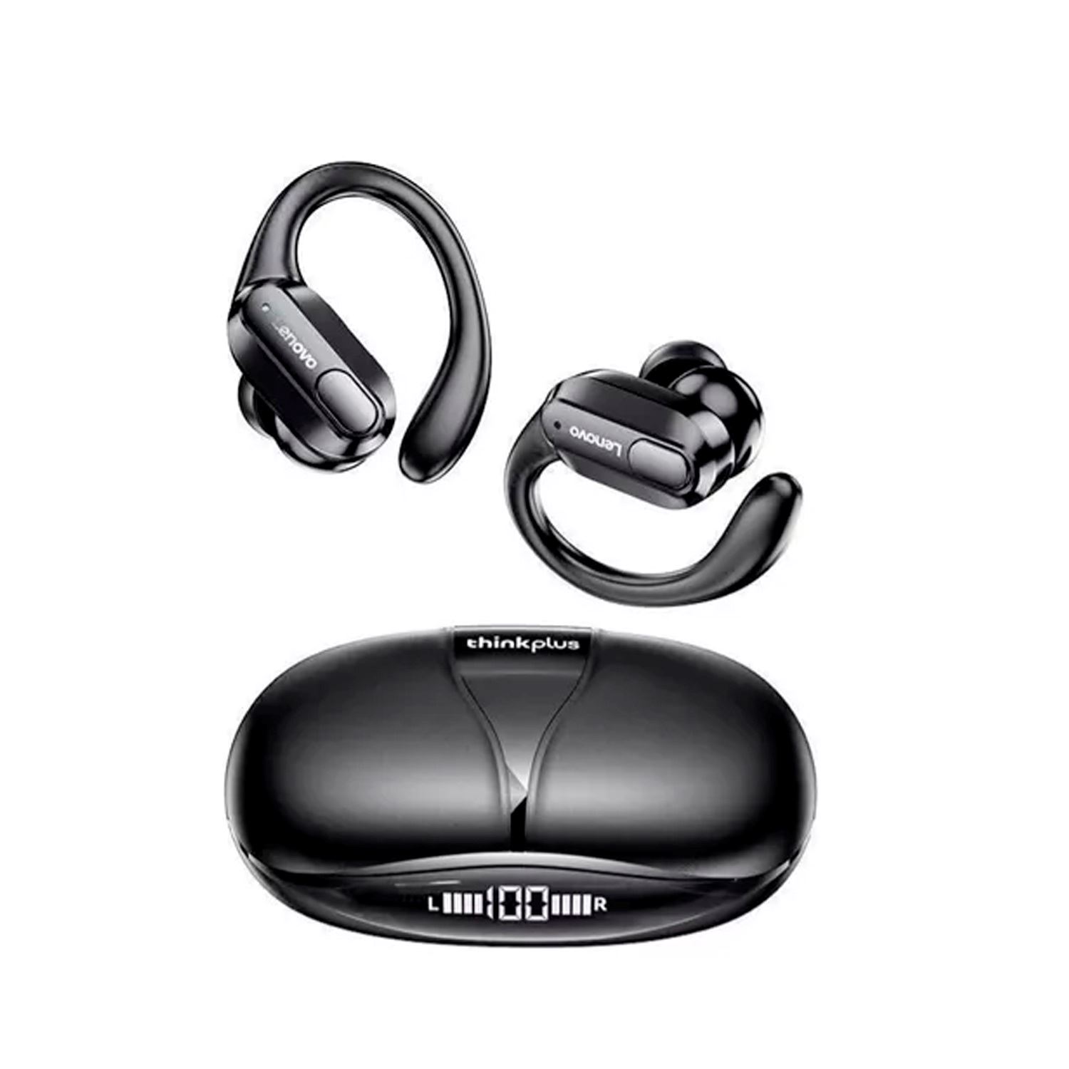 Auriculares Inalámbricos Lenovo XT80 Negro Bluetooth 5.3