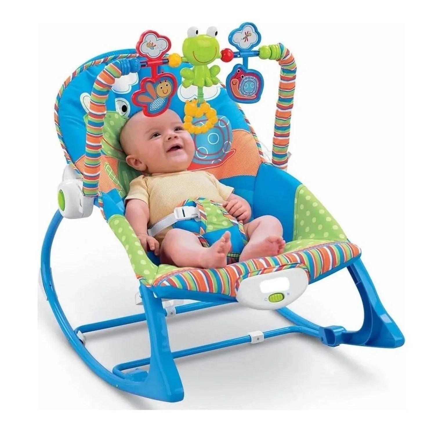 Silla Mecedora Musical Rocker 3 en 1 Ranita