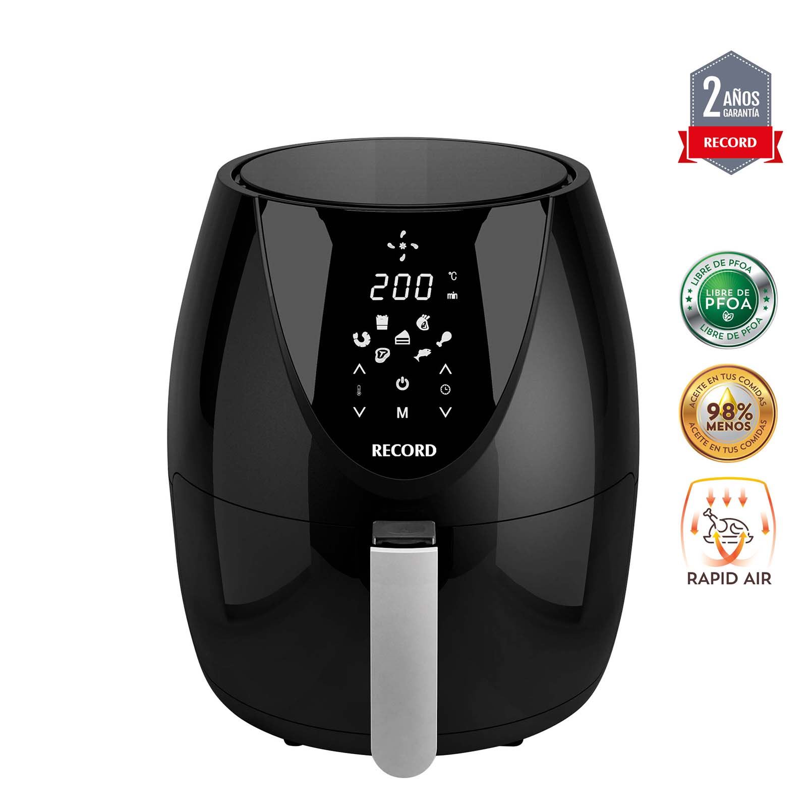 Record Freidora de Aire Inox Collection 3.7L