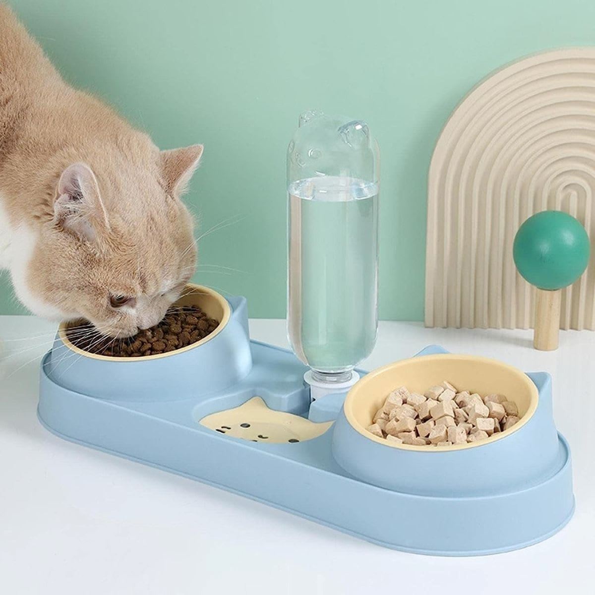 COMEDERO 3 EN 1 PARA MASCOTAS