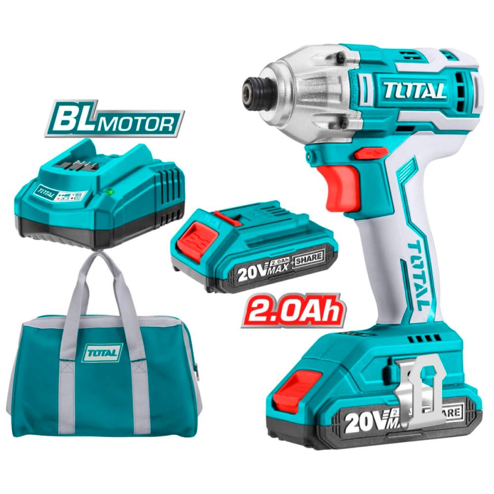 ATORNILLADOR IMPACTO LI-ION 3300BPM BRUSHLESS MTELA INDUSTRIAL