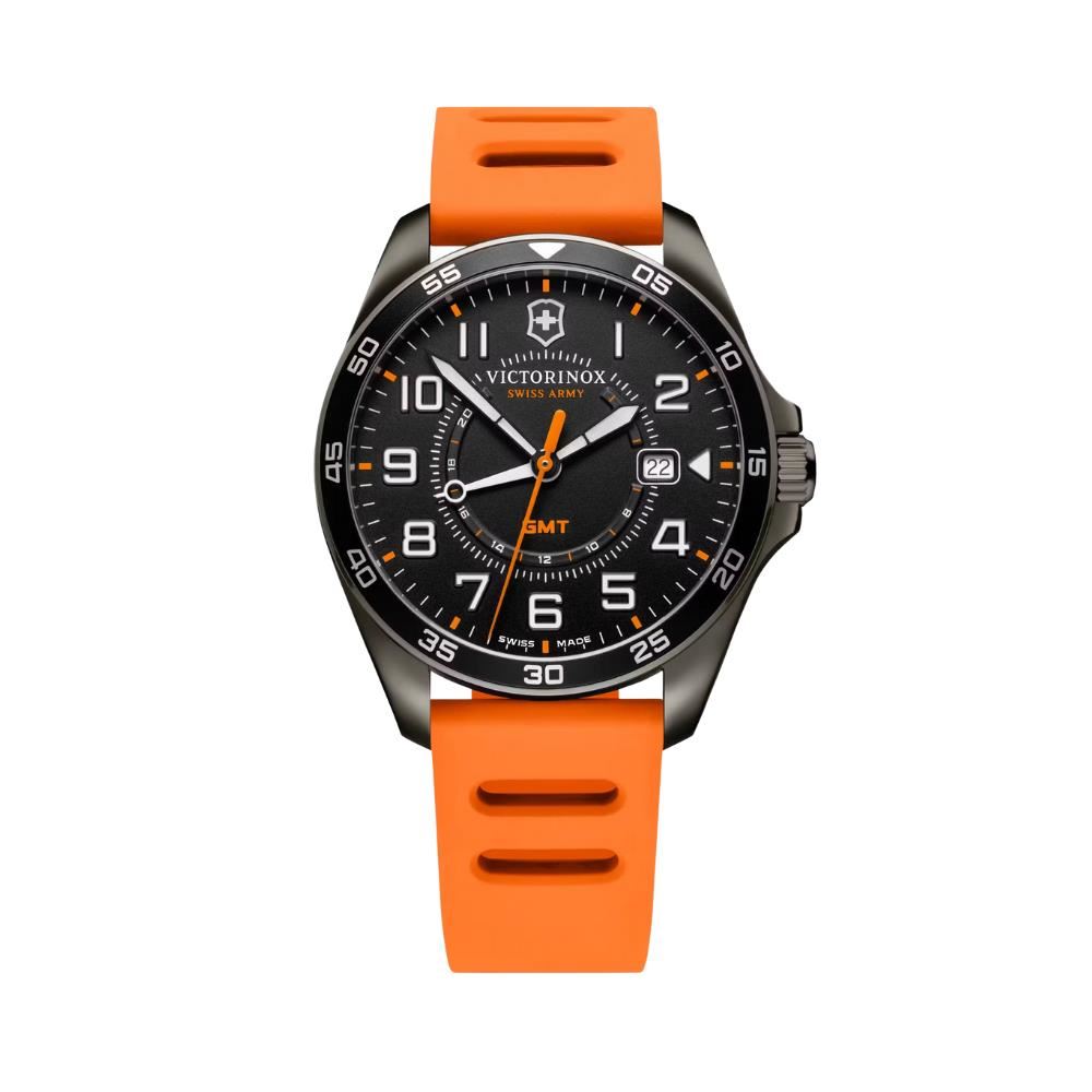 RELOJ VICTORINOX FIELDFORCE SPORT GMT NARANJA