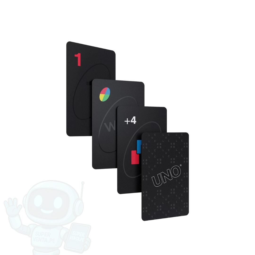 Uno Cartas Blvck Edición Especial 112 Cartas