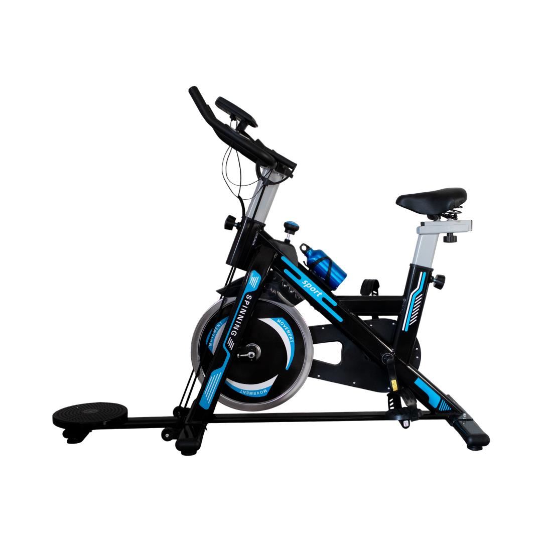 Bicicleta de Spinning 3 en 1 con Twister y 2 Ligas – Sport Spinning Pro