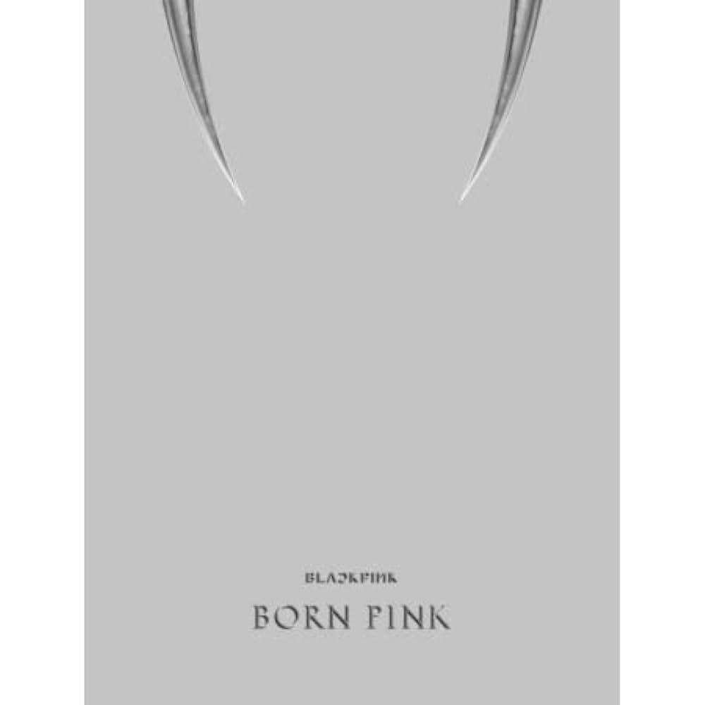 Blackpink Born Pink Álbum color Gray