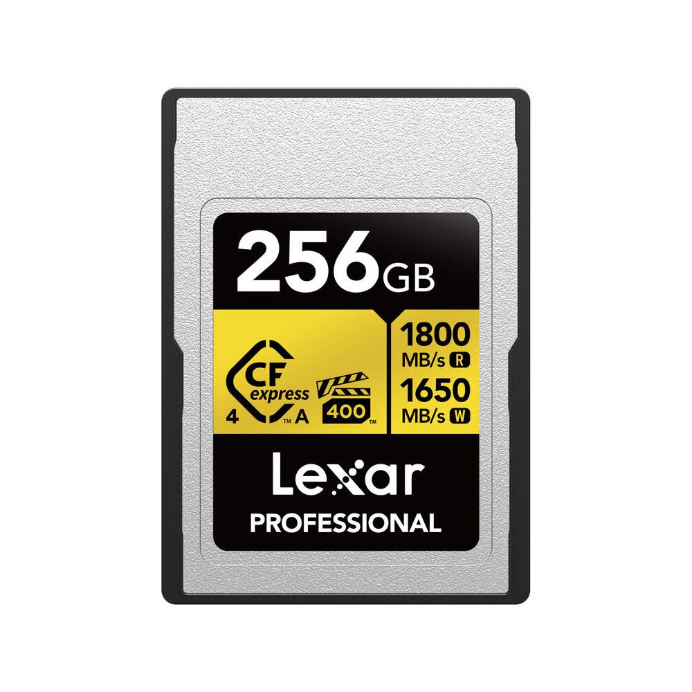 Memoria CFexpress 4.0 Lexar Professional 256GB Type A - Gold Series - R:1800mb - W:1650mb