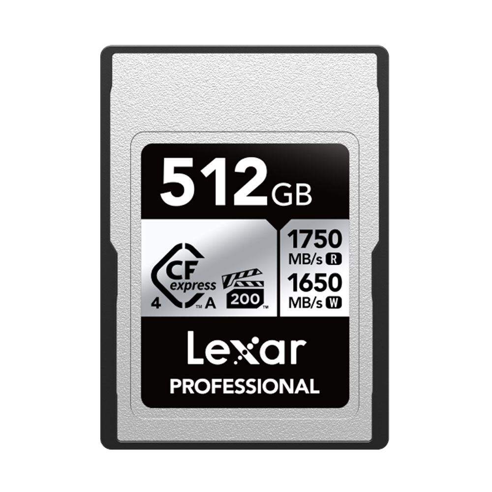 Memoria CFexpress 4.0 Lexar Professional 512GB Type A - Silver Series - R:1750mb - W:1650mb