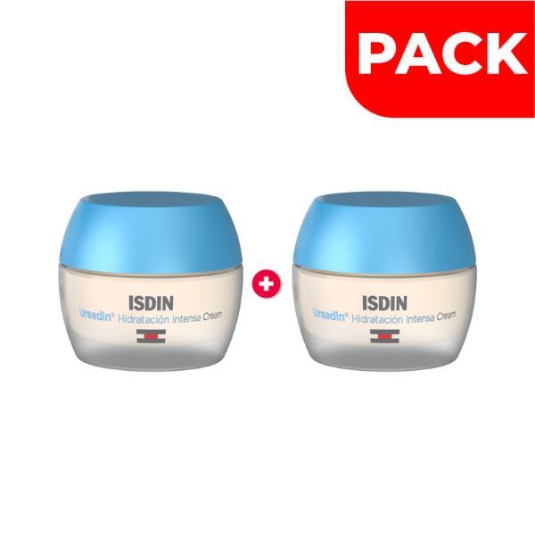Dúo Pack Isdin Ureadin Hidratación Intensa Crema Piel Seca - Frasco 50 Ml