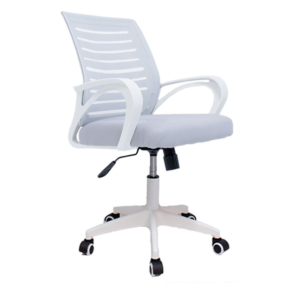 Silla de Oficina Markiah Inius Ergonómica con Respaldar Reforzable Gris