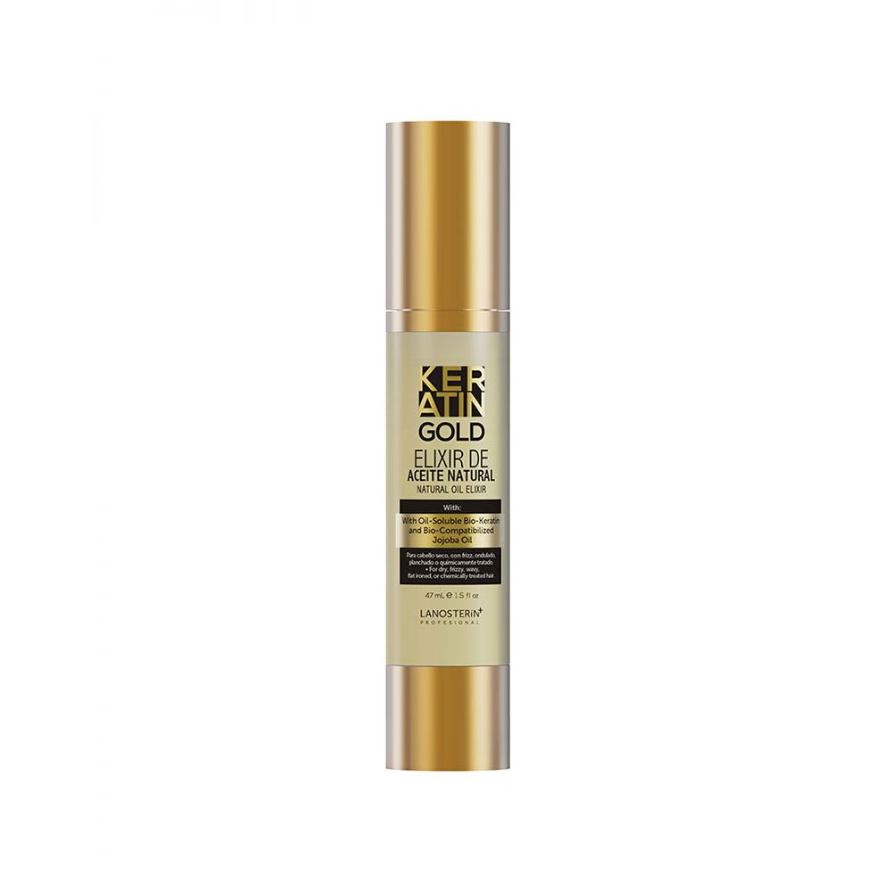 Elixir De Aceite Natural Keratin Gold 47 ml