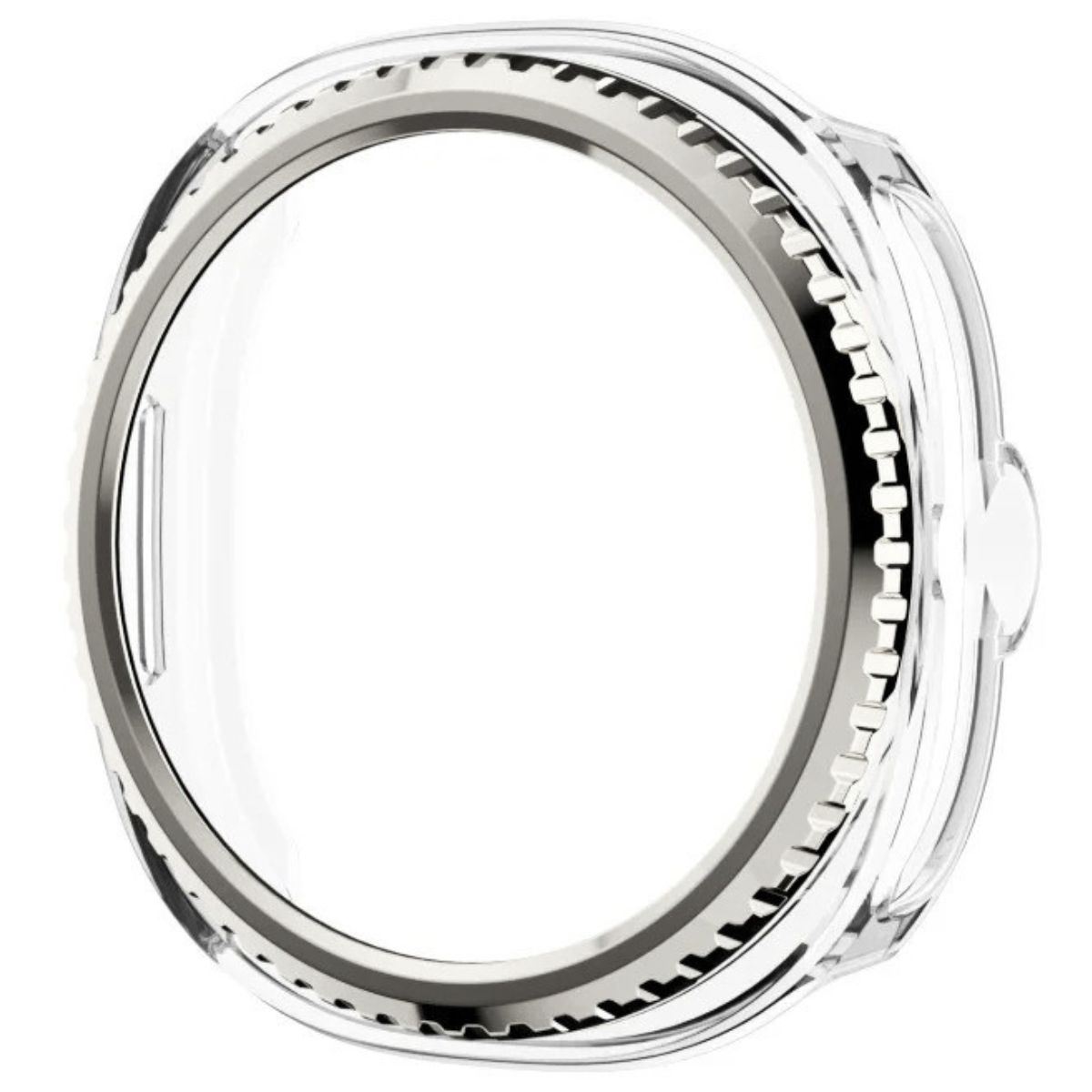 Case de TPU para Samsung Galaxy Watch 8 Classic 46mm Transparente