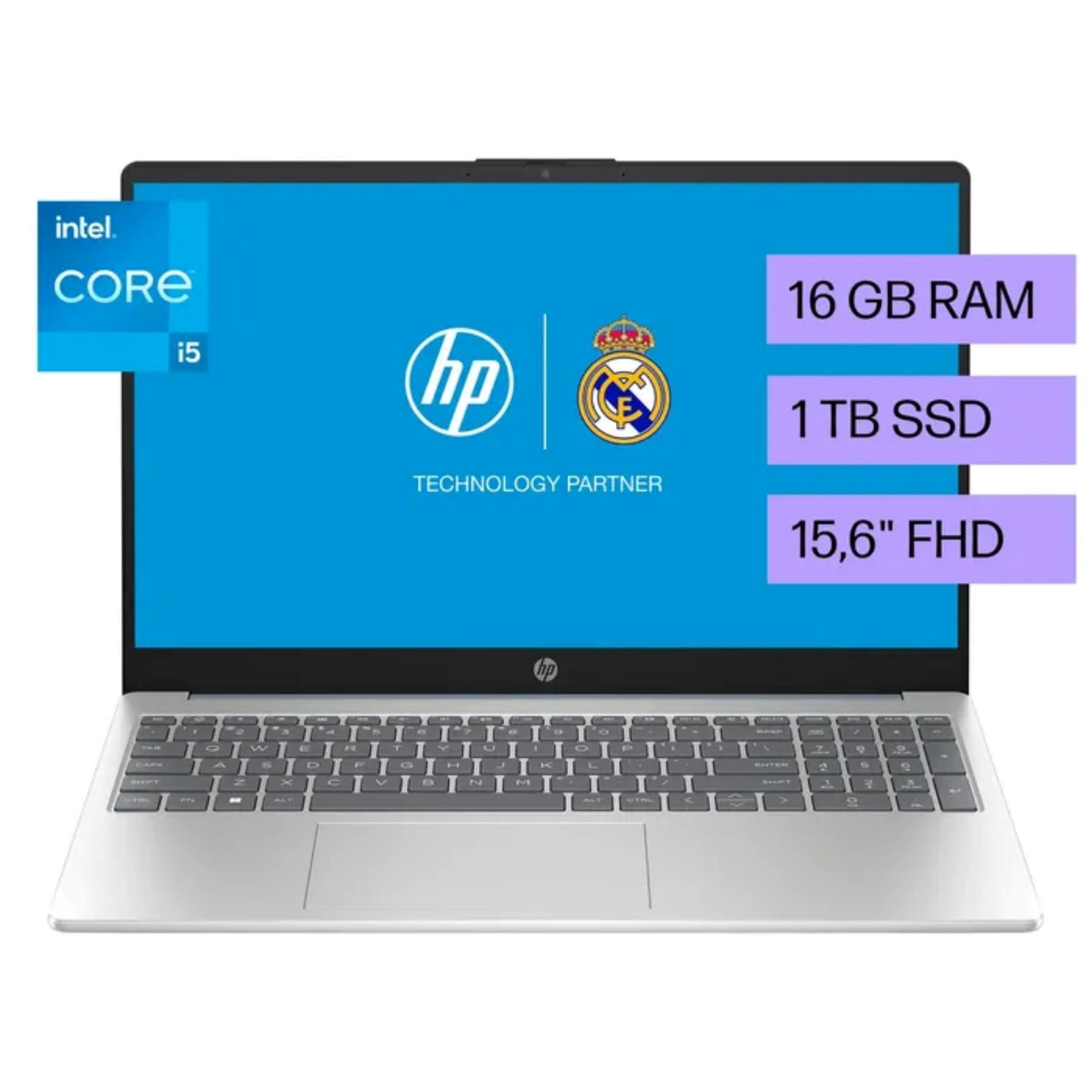 Laptop HP 15.6" Windows 11 Home Intel Core i5 16GB 1TB 15-fd0263la