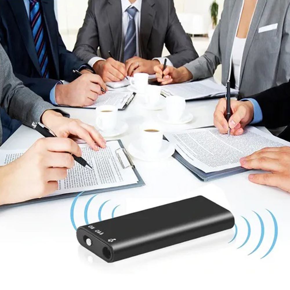 MINI GRABADORA DE VOZ QT829 8GB MP3 GRABACIÓN EN ALTA CALIDAD