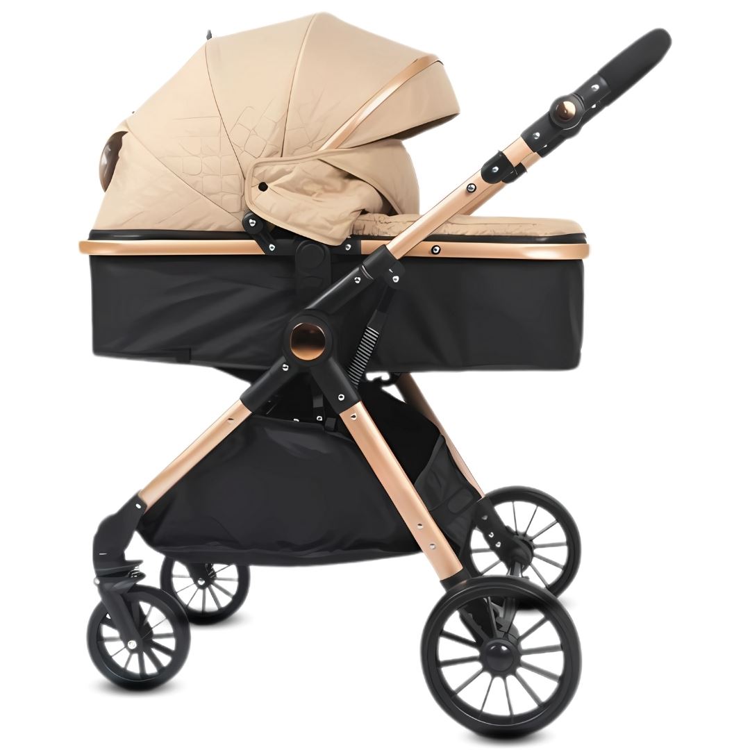 Coche Moisés de Lujo «PARIS NEW» Edición Limitada Beige