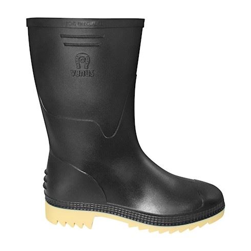 Botas Caminera Caña Baja Negro Am